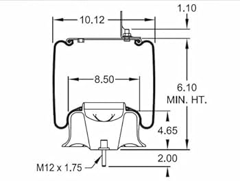 Amazon.com: 2 pack of TORQUE Air Spring Bag for Volvo Trucks